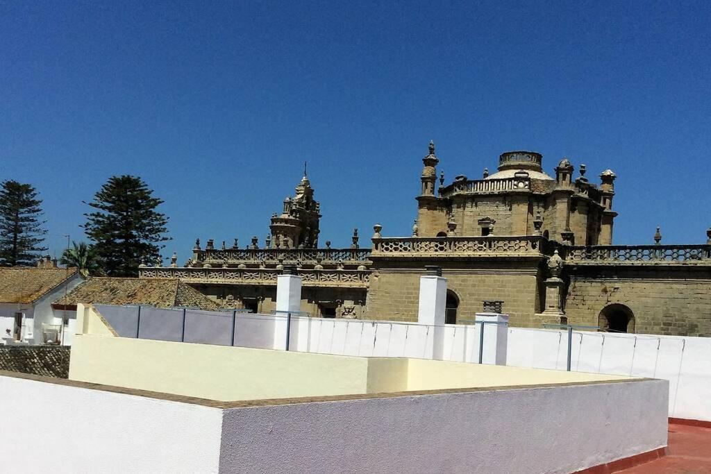 Ferienwohnung Atico En El Centro, Terraza 20 M2, Garaje, Wi-Fi, Ac Sanlúcar de Barrameda Exterior foto